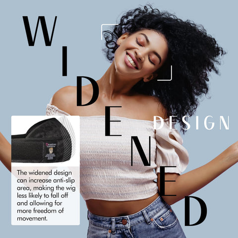 Wide Wig Grip Headband, Wig Grip Band for Securing, Nude, 1 Piece