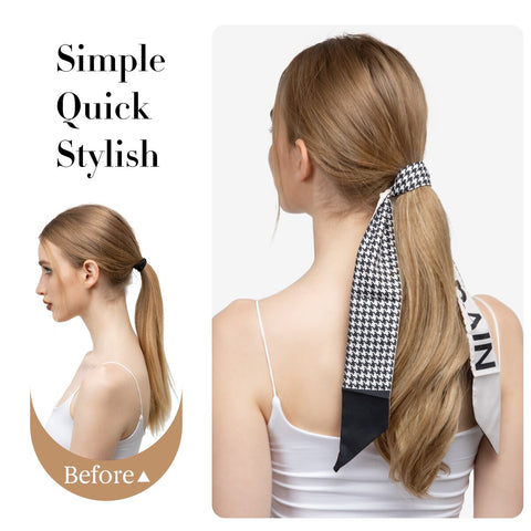 Wrap Around Ponytail