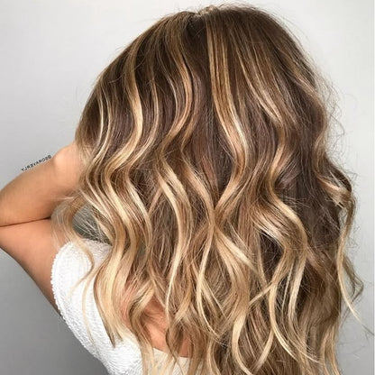 Christmas Duty-Free Gem: Premium Women’s Human Hair Toppers – Instant Fuller Hair, Universal Head Compatibility