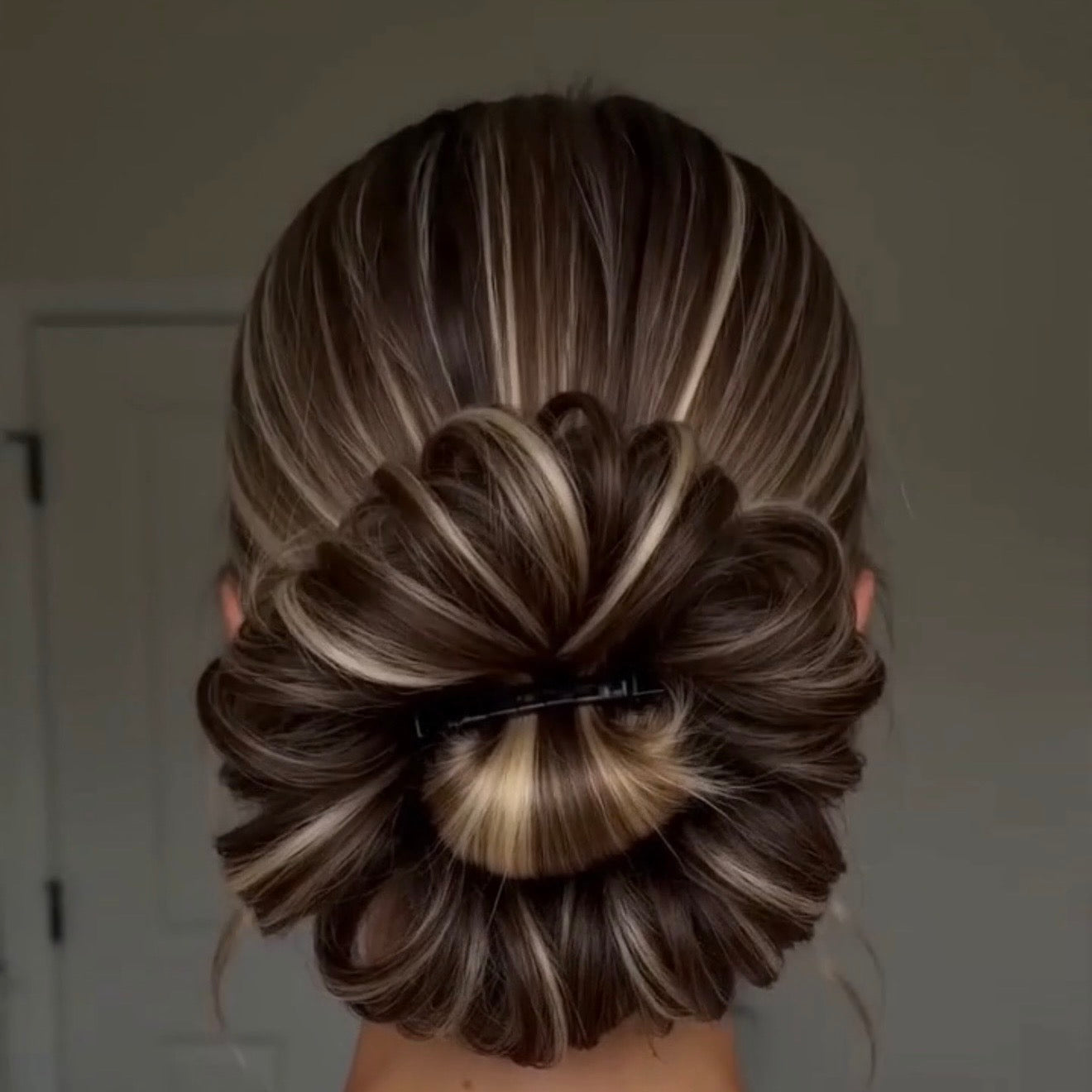 Large Messy Hair Bun Curly Synthetic hair