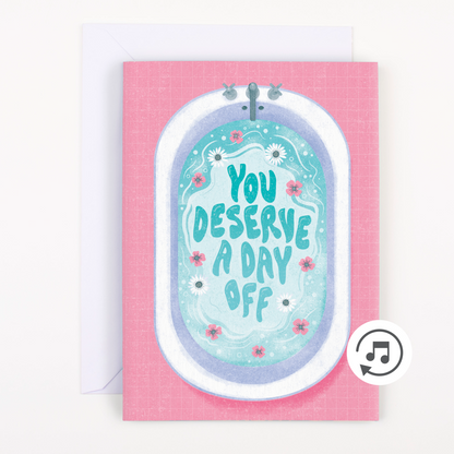 Endless Mom Mother's Card with glitter
