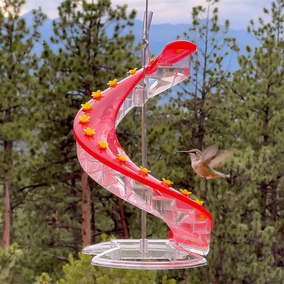 🔥Newest Helix 32 mouth hummingbird feeder/step bird feeder