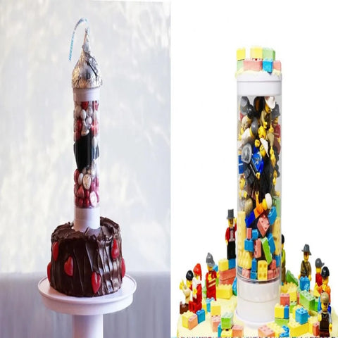 Popping Cake Stand Pop-up cake stand creative surprise birthday gift cake stand spray stand