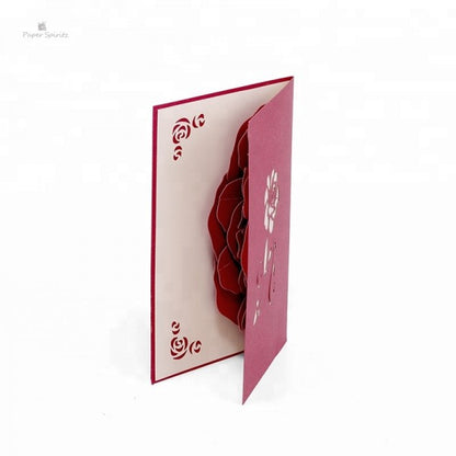 Rose card