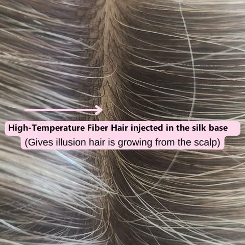 Natural Hair Toppers With Bangs For Women Adding Hair Volume Topper