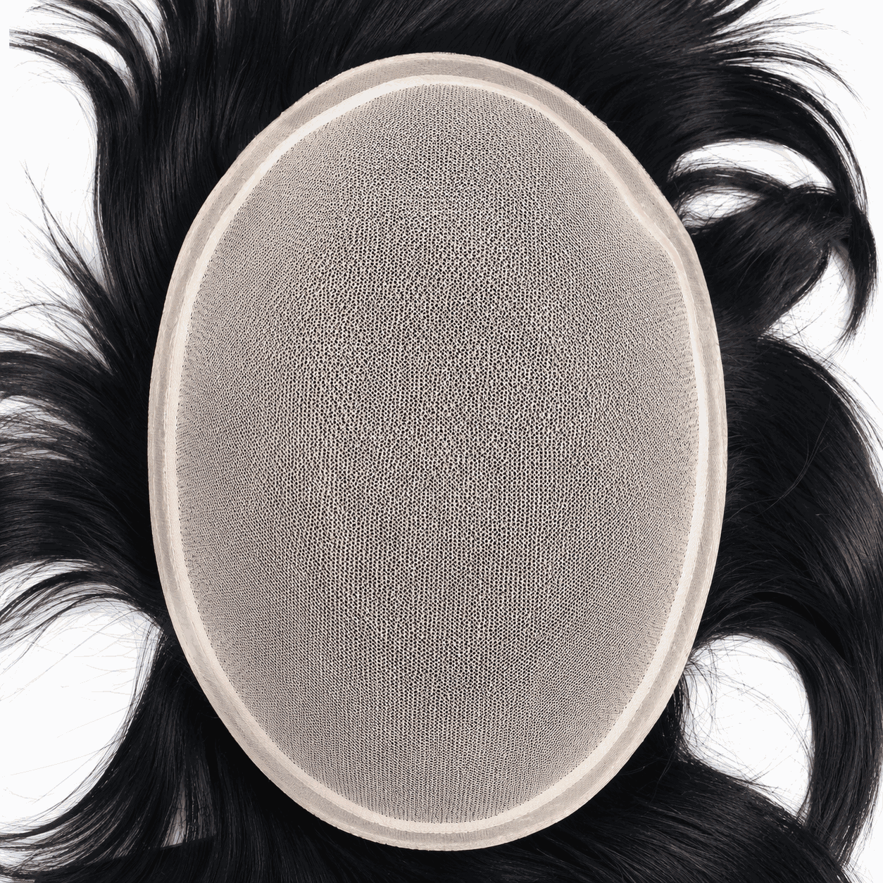Viral Video Same Style Men’s Wig with Realistic Scalp, Natural-Looking Hairpiece for Southeast Asian Men（Buy One, Get One Free ）