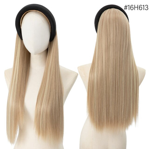 Headband Wig Natural Long Straight Hair Wig