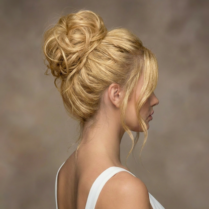 Large Messy Hair Bun Curly Synthetic hair