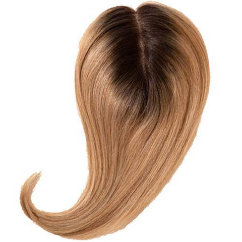 Best Breathable Real Hair Topper for Women Crown Topper No Bangs