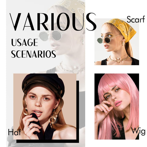 Wide Wig Grip Headband, Wig Grip Band for Securing, Nude, 1 Piece