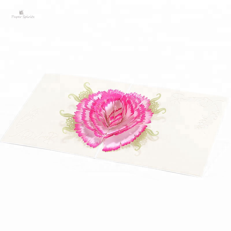 Flower greeting card