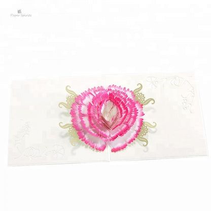 Flower greeting card
