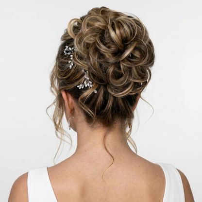 Large Messy Hair Bun Curly Synthetic hair