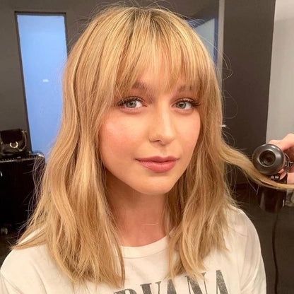 Beautiful Hair Transformation Best Hair Topper with Bangs