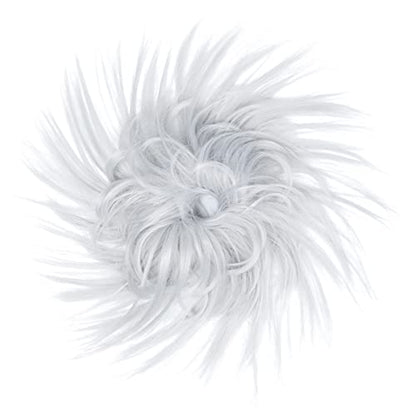 Tousled Updo Messy Bun Hair Piece