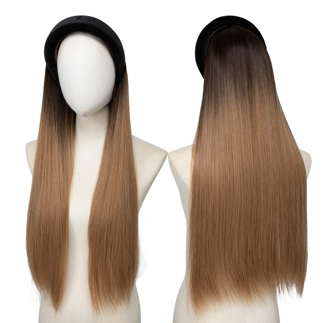 Headband Wig Natural Long Straight Hair Wig