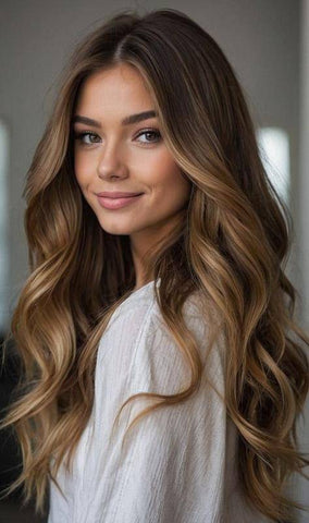 Wavy Style Lace Front Human Natural Hair Toppers for Women Add Fuller Hair Instantly