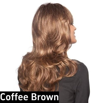 Christmas Duty-Free Gem: Premium Women’s Human Hair Toppers – Instant Fuller Hair, Universal Head Compatibility