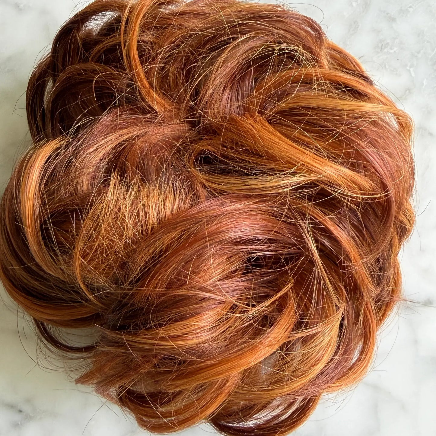 Large Messy Hair Bun Curly Synthetic hair
