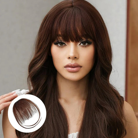 🎀Clip in Bangs (High temperature filament) ---Buy 2 Get 1 Free