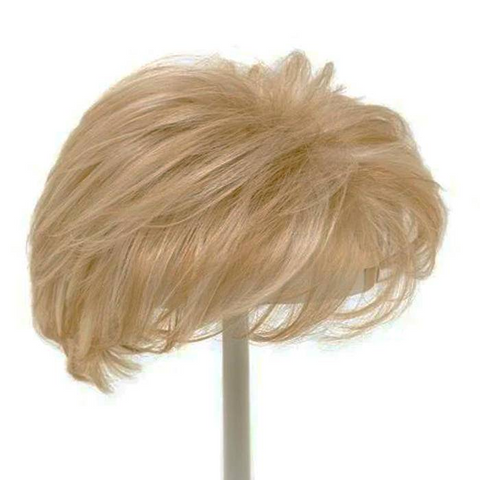 4"-6" Short hair topper to add volume, cover regrowth or thin hair patches