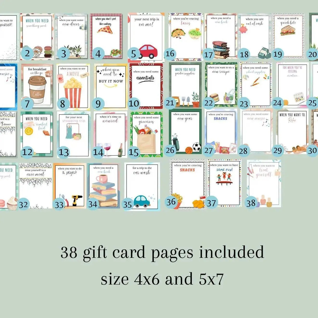 【3 books】Christmas Gift Card Book, Diy Spiral Bound Gift Card Book, 5x7 Inch Colorful Spiral Bound Card Book , Christma Gift Cards Books Holder, DIY Personalized Xmas Gifts for Family,A thoughtful gift