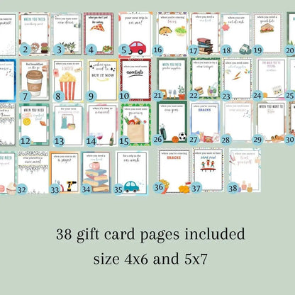 【3 books】Christmas Gift Card Book, Diy Spiral Bound Gift Card Book, 5x7 Inch Colorful Spiral Bound Card Book , Christma Gift Cards Books Holder, DIY Personalized Xmas Gifts for Family,A thoughtful gift