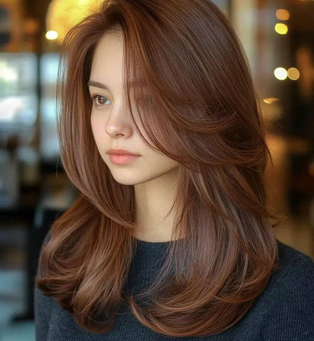 Summer Breathable Natural Straight Hair Topper For Women With Thinning Hair