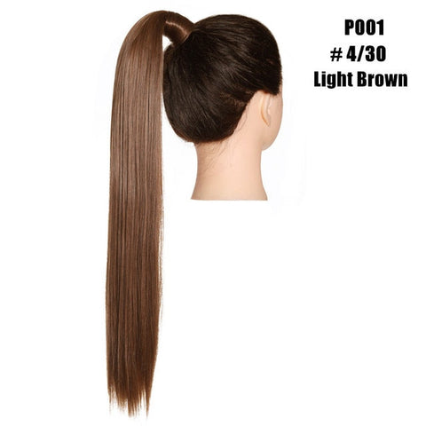 Wrap Around Straight Ponytail