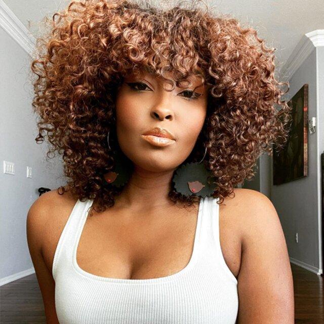 New Fashion Most Natural Curly Wig