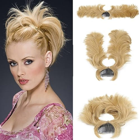 Adjustable Versatile Tousled Updo Easy Wear Hair Bun