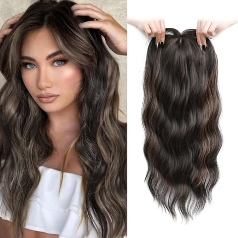 20inch Wavy Curl Hair Topper