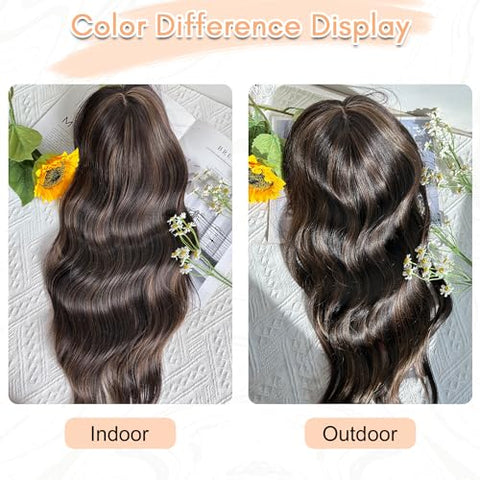 20inch Wavy Curl Hair Topper