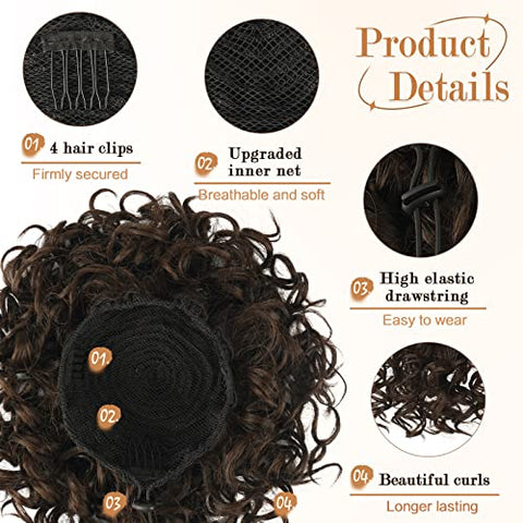 Hot Now🔥40% Off! Loose Wave Large Curly Bun