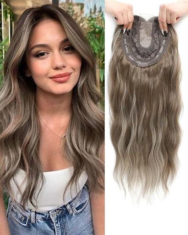 20inch Wavy Curl Hair Topper