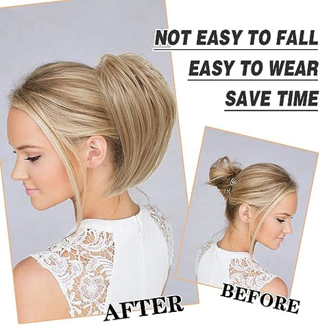 Short Claw Clip Ponytail Hair Extensions