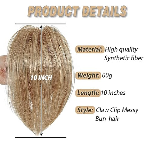 Short Claw Clip Ponytail Hair Extensions