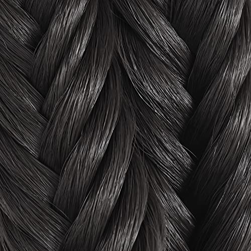 Long Braided Ponytail Extension with Hair