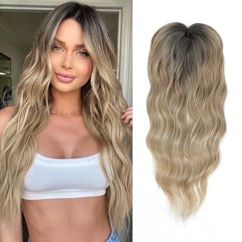 20inch Wavy Curl Hair Topper