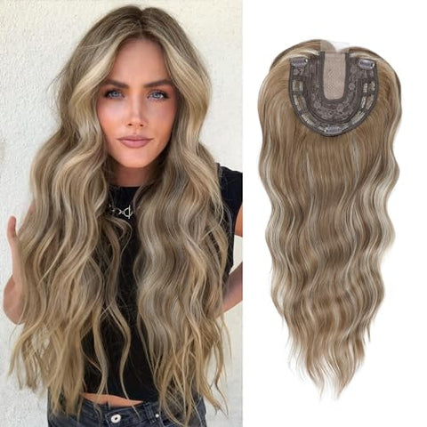 20inch Wavy Curl Hair Topper