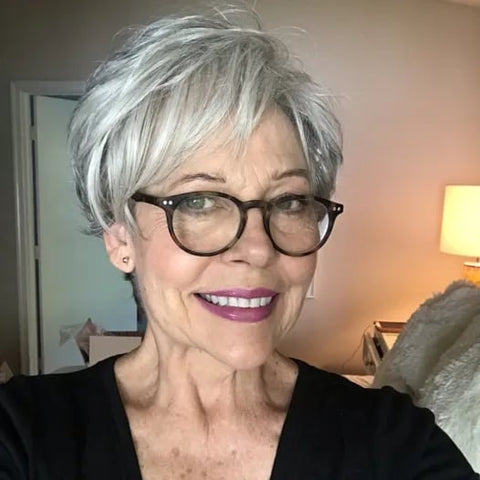 Breathable and Natural Hair Topper for Women with thinning hair