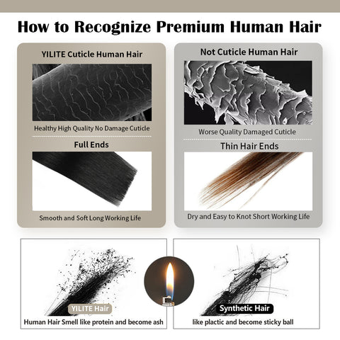 Clip In Hair Extensions Human Hair 9Pcs 20 Clips Invisible Natural Remy Human Hair (#P27/613)