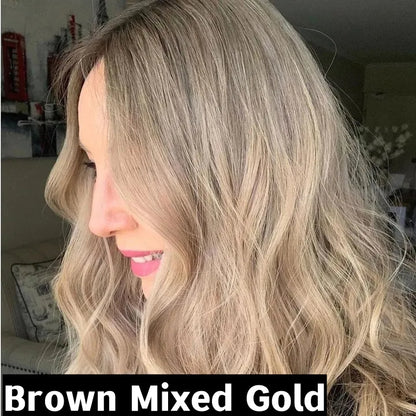 Human Hair Toppers for Women Add Fuller Hair Instantly-Suitable for all head sizes