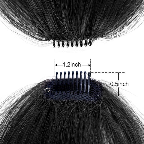 🎀Clip in Bangs (High temperature filament) ---Buy 2 Get 1 Free