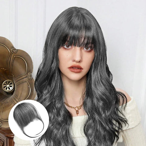 🎀Clip in Bangs (High temperature filament) ---Buy 2 Get 1 Free