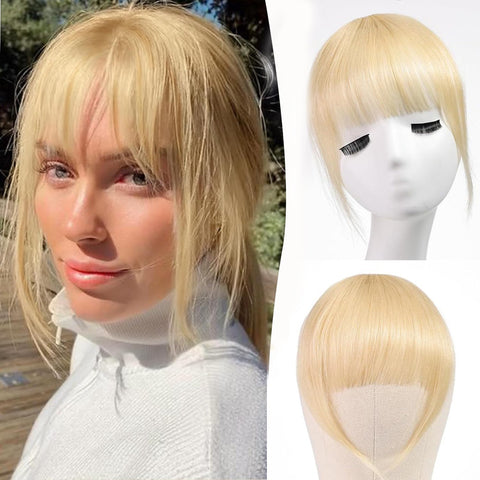 100% Real Human Clip in Bangs