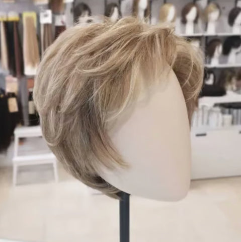 Breathable and Natural Hair Topper for Women with thinning hair
