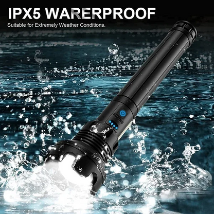 🎉 Hot sale💕LED Rechargeable Tactical Laser Flashlight（pay with PayPal saving 49%）