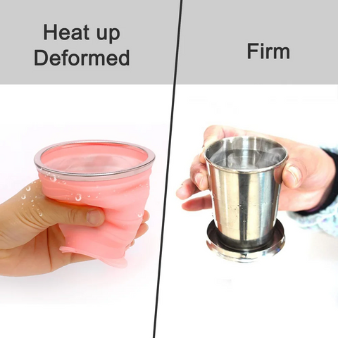 Stainless Steel Folding Cup