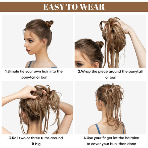 Messy Bun Hairpieces